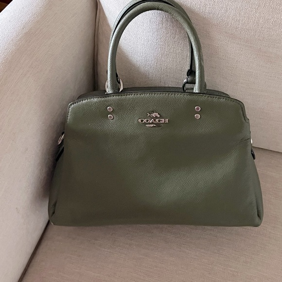 Coach Handbags - Lime green Coach handbag. Nice size!